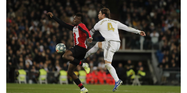 Il Real Madrid pareggia ancora con il club atletico di Bilbao